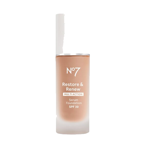 No7 Restore & Renew Foundation SPF30 30ml, Cool Ivory