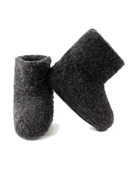 ALWERO BOOTIES BLACK Tøfler 41-42